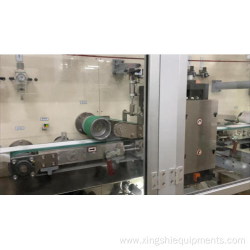 Comfortable baby diaper production line